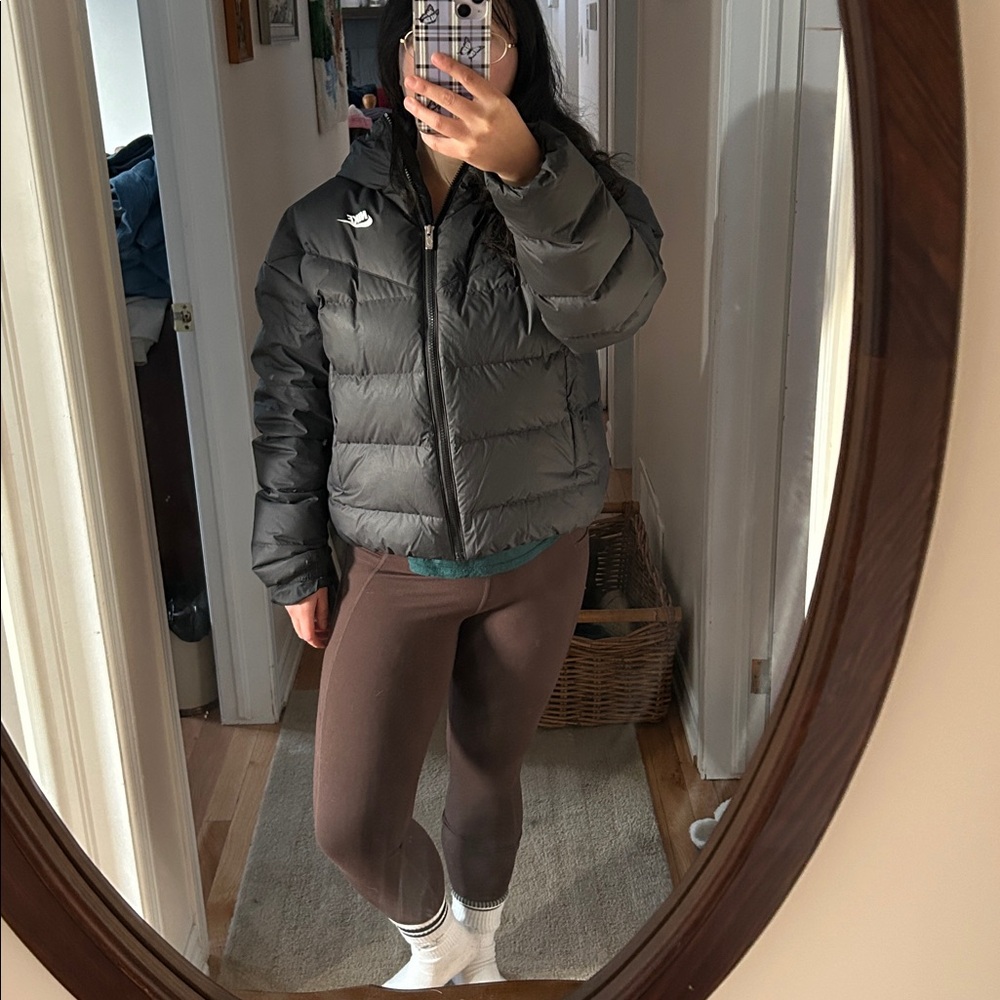 Nike Black Puffer down Jacket storm fit